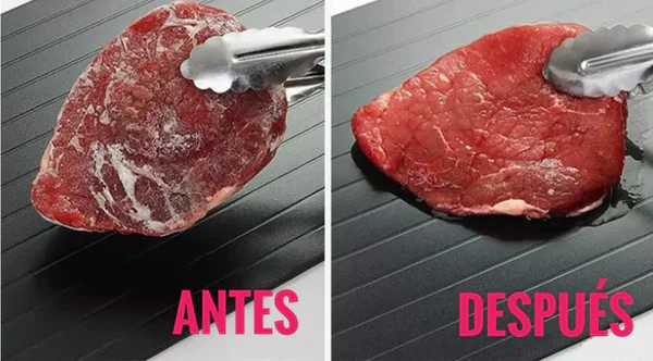 Tabla de Descongelación Para Alimentos