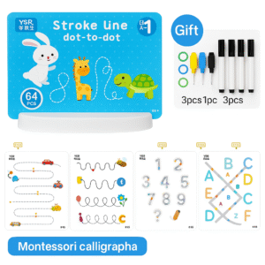 Cuaderno Montessori de Caligrafia