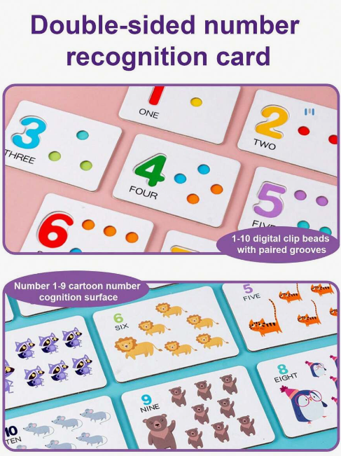 JUEGO DE MATEMATICAS MONTESSORI NIÑOS
