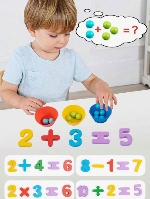 JUEGO DE MATEMATICAS MONTESSORI NIÑOS