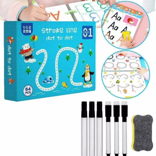 Cuaderno Montessori de Caligrafia